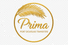 Prima Logo with Leaf and Gold Letters